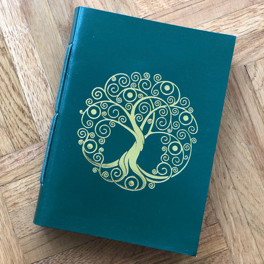 Schreibbuch Mandala Grün